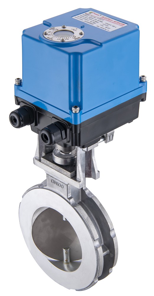 BT-40电动执行器+铝阀体蝶阀